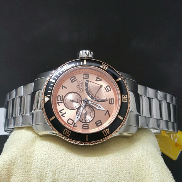 Big sale$1000 Invicta rose tone Dial watch